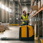stand-on stacker - stand-on electric stacker by VARYON