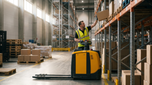 stand-on stacker - stand-on electric stacker by VARYON