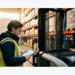 Electric forklift positioned for cost planning by capacity and warehouse duty