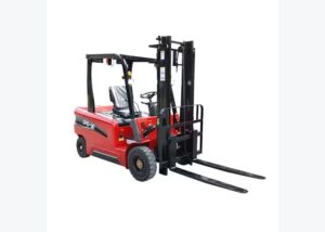 3 ton electric forklift prepared for warehouse battery and aisle planning