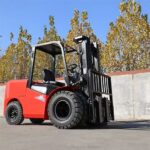 5 ton diesel forklift prepared for capacity and yard-route planning