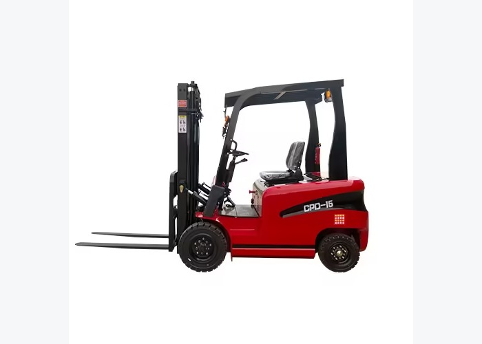 Lithium battery electric forklift positioned for multi-shift operation and battery management discussion